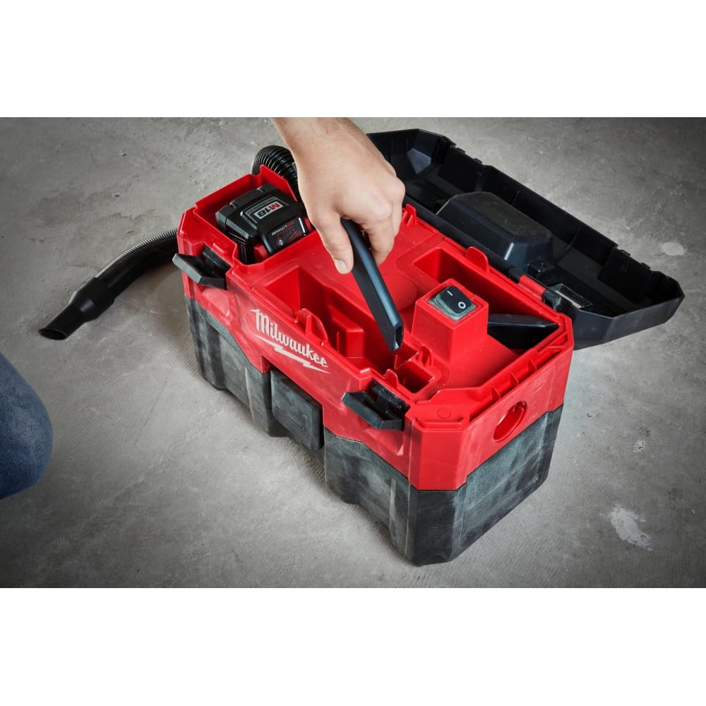 Пилосос акумуляторний MILWAUKEE M18 VC2-0 (каркас) для води та сухого сміття