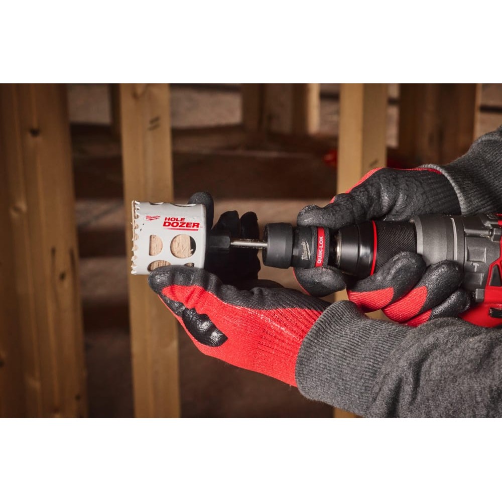 Хвостовик для коронок Ø14-30мм MILWAUKEE 1/2”x20 хвостовик Hex 9,5