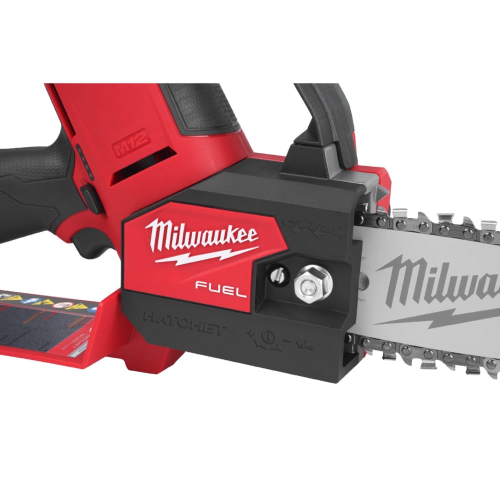 Пила ланцюгова акумуляторна безщіткова MILWAUKEE (шина 15см) M12 FHS-602X (ЗУ+2ак.Х6Ач+HDкейс)