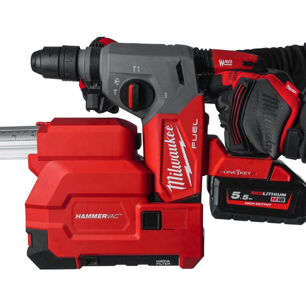 Система акумуляторної пилу видалення SDS-PLUS MILWAUKEE M18 CDEX-0 (для M18 BLH і BLHX)