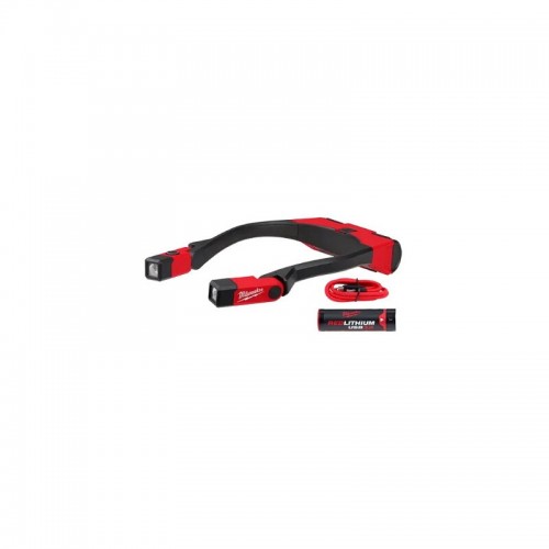 Ліхтар світлодіодний акумуляторний шийний (зарядка через USB) MILWAUKEE L4 NL400-301