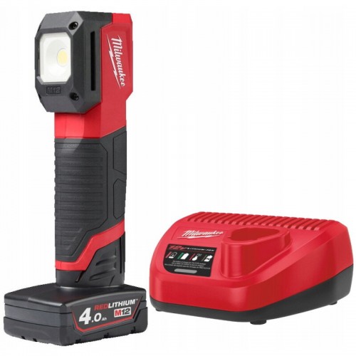 Ліхтар світлодіодний акумуляторний для підбору кольору MILWAUKEE M12 CML-401 (ЗУ+1акк.Х4Ач)
