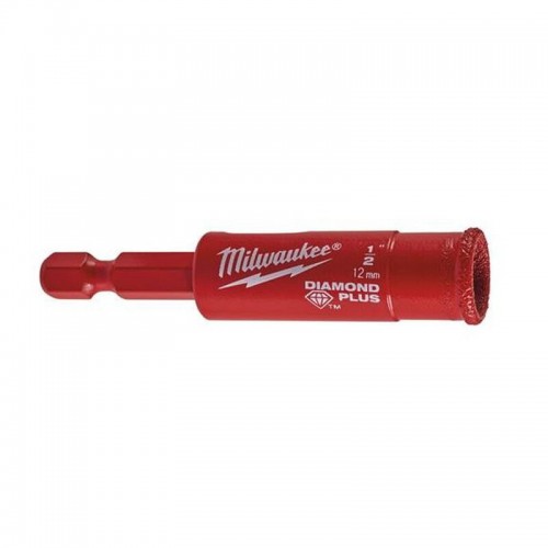 Коронка алмазна Diamond Plus MILWAUKEE, Ø12,0мм (1/4 Hex) (з водою)