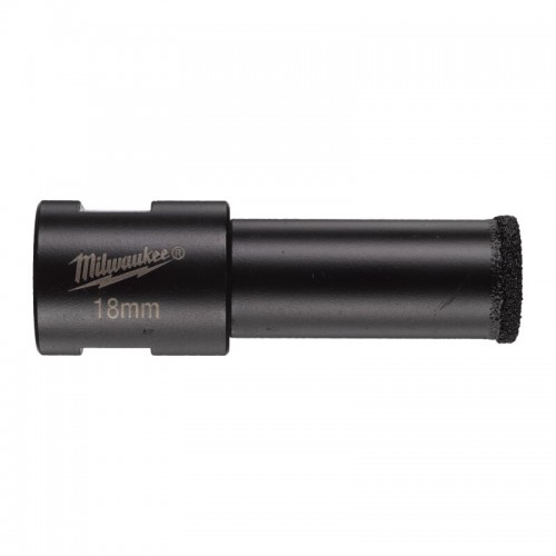 Коронка алмазна Diamond Max MILWAUKEE, Ø18мм M14 (сухе свердління)