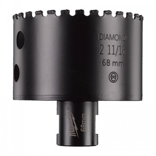 Коронка алмазна Diamond Max MILWAUKEE, Ø68мм M14 (сухе свердління)