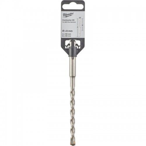Бур SDS-PLUS Contractor MILWAUKEE Ø8x160мм
