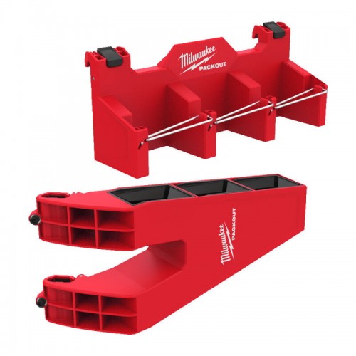 Утримувачі бічні для кейсів PACKOUT™ MILWAUKEE (2шт) для рівнів