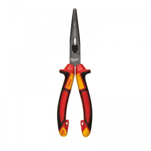 Длинногубцы изогнутые 45° VDE MILWAUKEE, 205мм