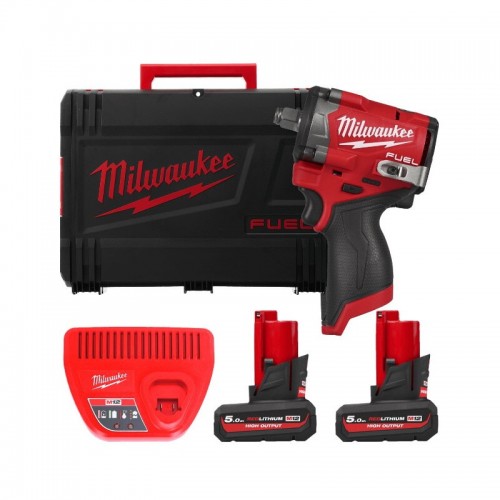 Гайковерт акумуляторний безщітковий MILWAUKEE 1/2\" (746 Нм) M12 FCIWF12G3-502X, з кільцем