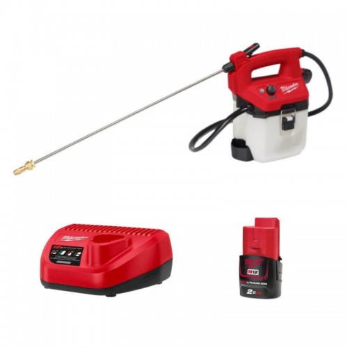 Обприскувач акумуляторний 3.7 літра MILWAUKEE M12 BHCS3L-201 (ЗП+1акк.Х2Ач)