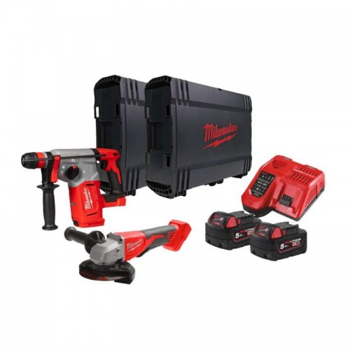 Набір з 2х інструментів безщіткових акумуляторних MILWAUKEE M18 BLPP2G-502X