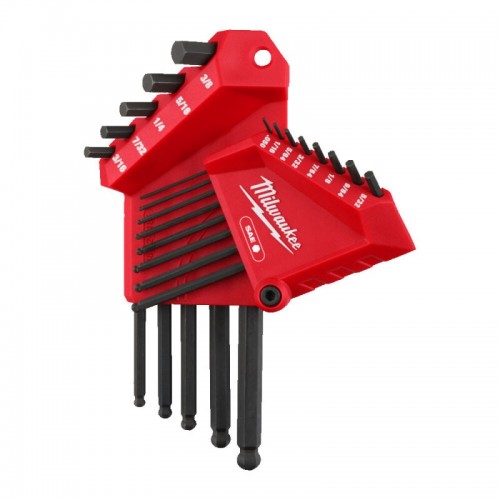 Набір ключів шестигранних дюймових HEX MILWAUKEE, (0,050-3/8) (13шт)