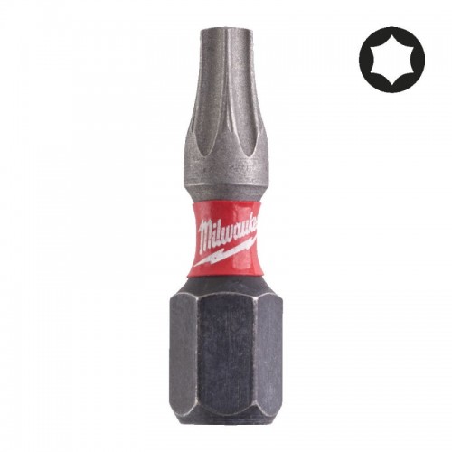 Біта SHOCKWAVE MILWAUKEE, TX20, 25мм, (2шт)