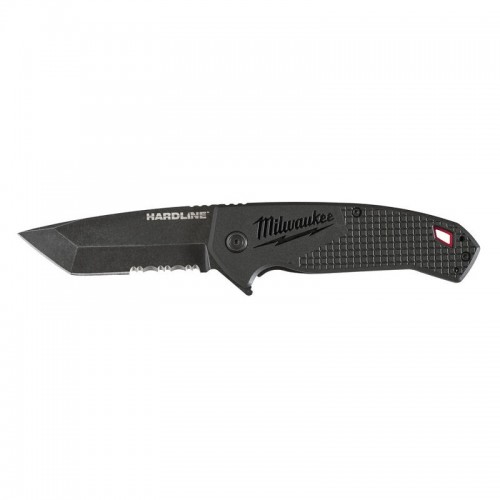 Ніж складаний HARDLINE Serrated MILWAUKEE із серейторним лезом 75мм