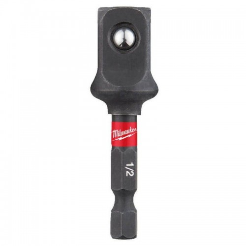 Перехідник ShW MILWAUKEE, з 1/4" Hex на 1/2" квадратний хвостовик