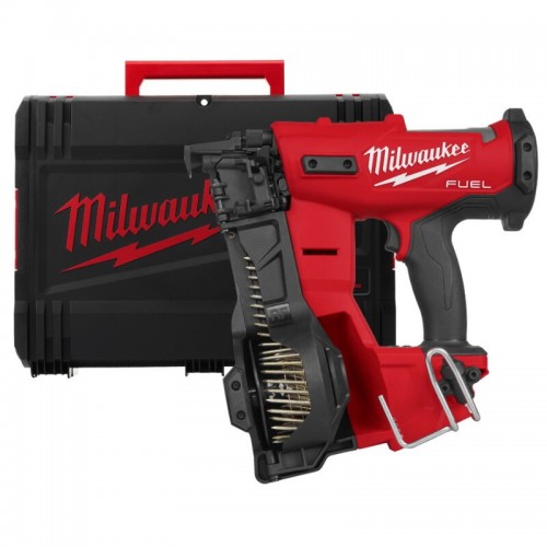 Пістолет гвоздозабивний акумуляторний безщітковий MILWAUKEE M18 FRCN45-0X (19-45мм) (каркас, HDкейс)