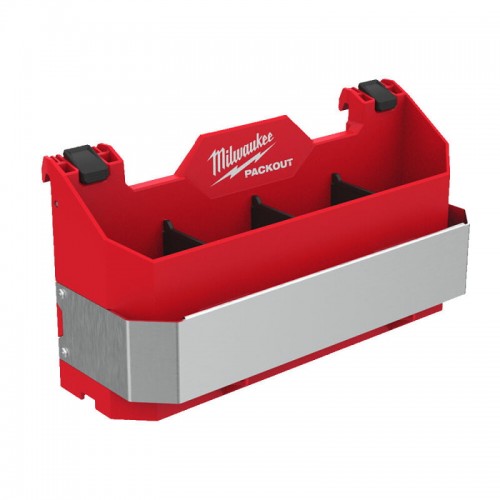 Полиця з металевою пластиною для кейсів PACKOUT™ MILWAUKEE (154x294x120мм)