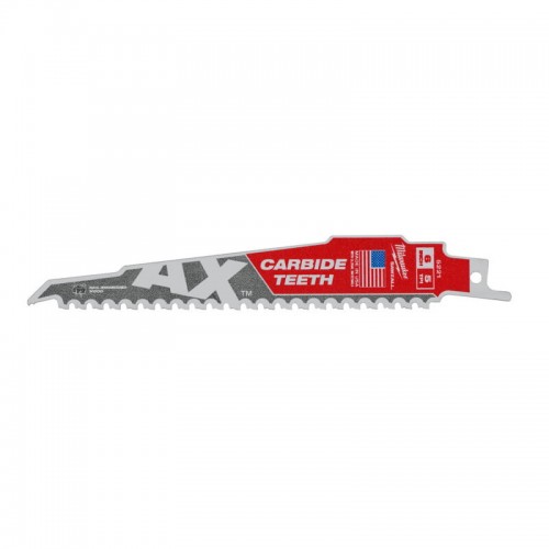 Полотно для сабельных пил TCT AX FANG TIP MILWAUKEE, 150х5мм, (дерево с гвоздями)(замена 48475221)