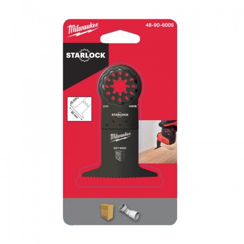 Полотно для мультитулу STARLOCK MILWAUKEE, 65x42мм (дерево)