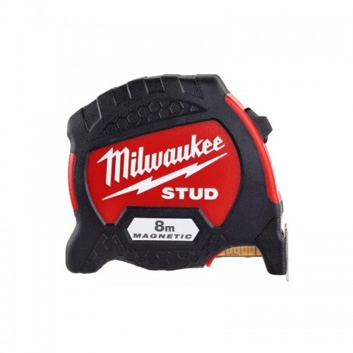 Рулетка магнітна STUD MILWAUKEE GEN II, 8м (33мм), (заміна на 4932498765)