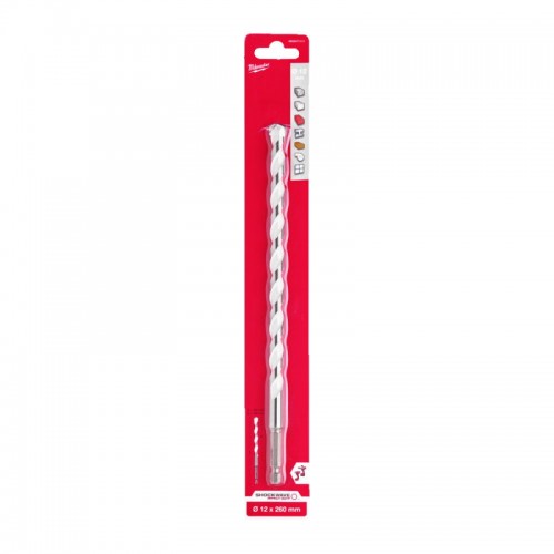 Свердло по мультиматеріалам ShW HEX MILWAUKEE, Ø12,0x260х200мм