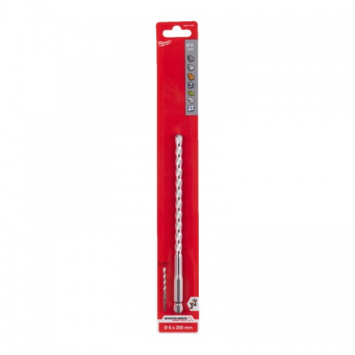 Свердло по мультиматеріалам ShW HEX MILWAUKEE, Ø6,0x200х140мм