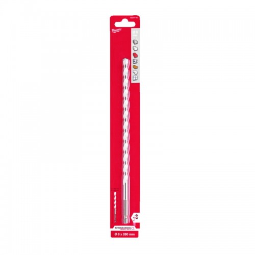Свердло по мультиматеріалам ShW HEX MILWAUKEE, Ø8,0x260х200мм