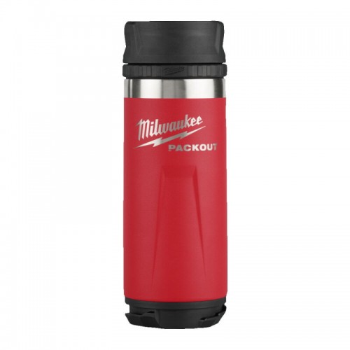 Термочашка PACKOUT MILWAUKEE Sip Lid, 532мл червона