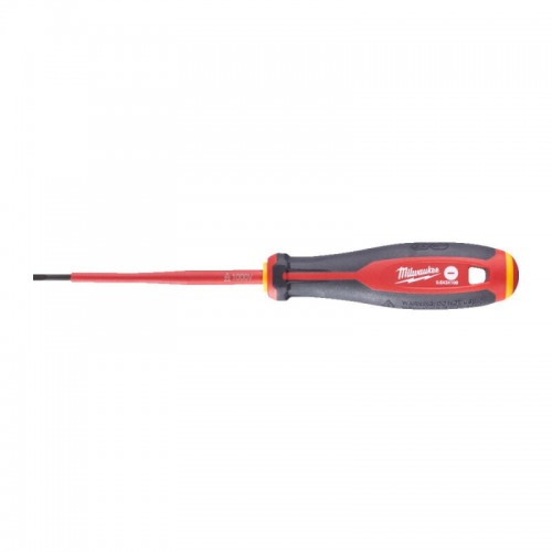 Викрутка тригранна, ізольована VDE MILWAUKEE, SL 0,5х3,0х100мм