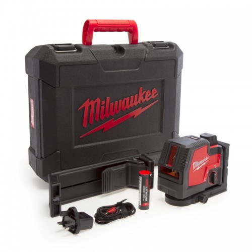 Нівелір лазерний акумуляторний MILWAUKEE L4 CLL-301C