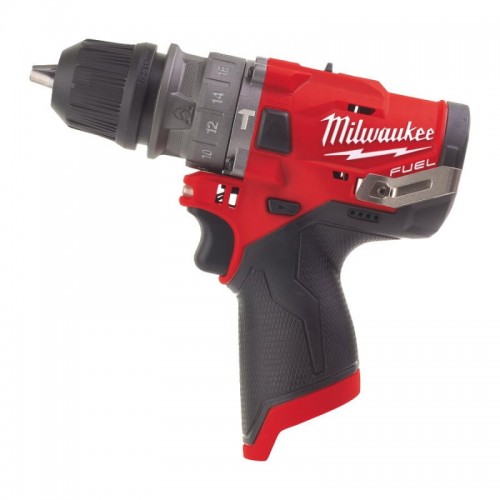 Дриль-шуруповерт акумуляторна безщіткова ударна MILWAUKEE M12 FPDX-0 (37Нм) (каркас+HDкейс)