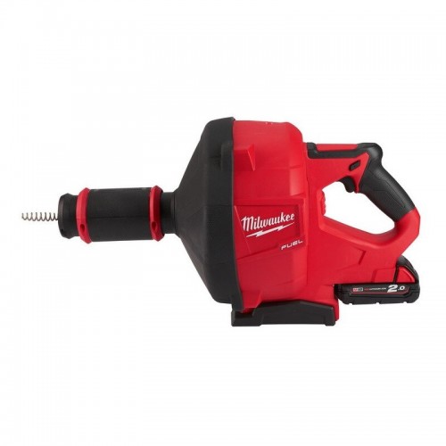 Машина прочисна акумуляторна MILWAUKEE M18 FDCPF10-201C трос 10мм (ЗУ+1акк.Х2Ач+відро)