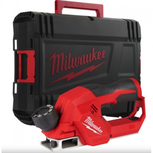 Рубанок акумуляторний безщітковий MILWAUKEE M12 BLP-0X (каркас+HDкейс)