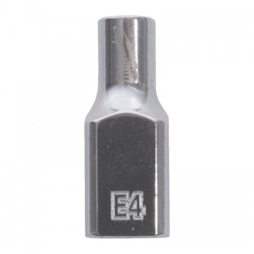 Головка торцева хромована TORX Е-стандарт ¼” MILWAUKEE, E4