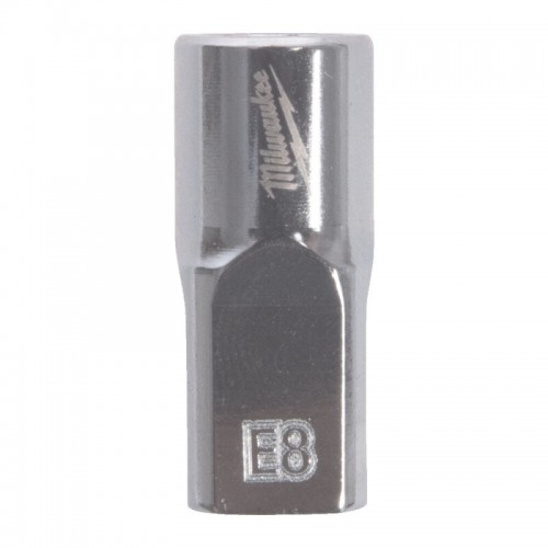 Головка торцева хромована TORX Е-стандарт ¼” MILWAUKEE, E8
