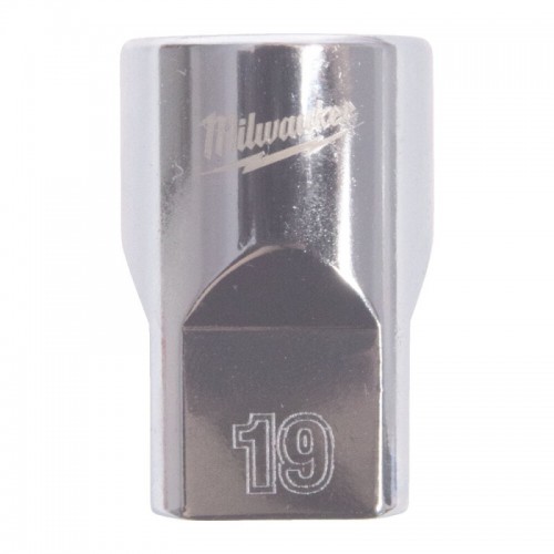Головка торцева хромована ½” MILWAUKEE, (зірка 12 гран.), 19мм