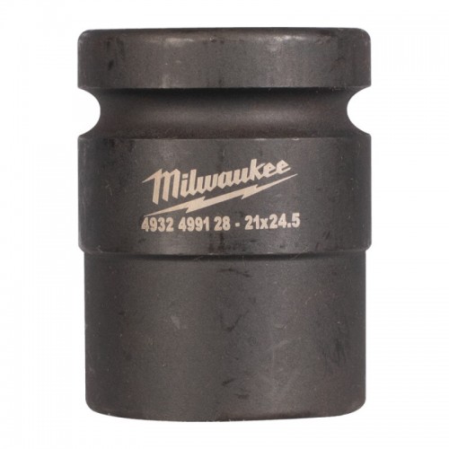 Головка ударна для залізничного кріплення ShW 1'' 4гр. STD MILWAUKEE, 21х24, 5мм