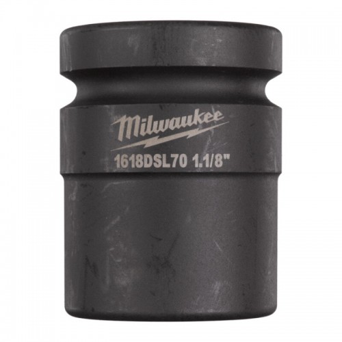 Головка ударна для залізничних кріплень ShW 1'' STD Bi-SQ MILWAUKEE, 1-1/8''