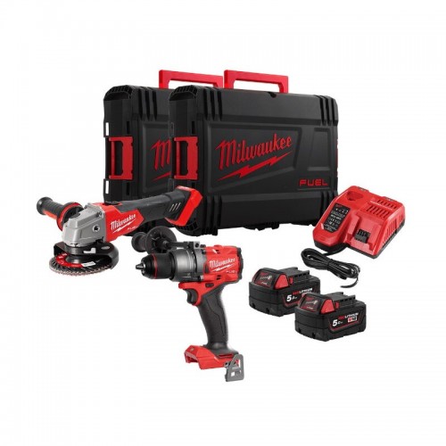 Набір з 2х інструментів безщіткових акумуляторних MILWAUKEE M18 FPP2E3-502X