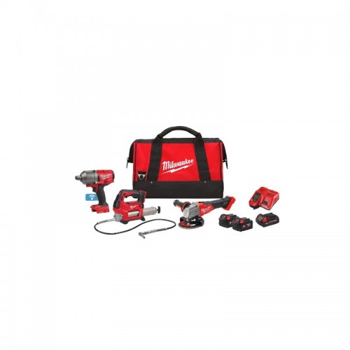Набір з 3х інструментів безщіткових акумуляторних MILWAUKEE M18 FPP3AK-523B "АГРО"