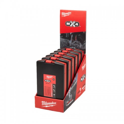 Набір бурів SDS+ MX4 CD 6x7pc Set-1pc MILWAUKEE