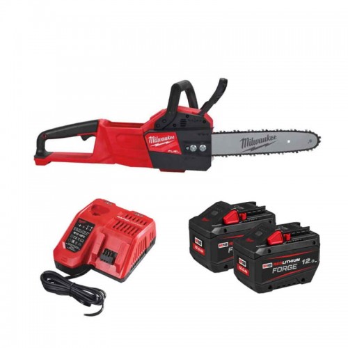 Пила ланцюгова акумуляторна безщіткова MILWAUKEE M18 FCHSC-122 (шина 30см) (ЗУ+2акк.Х12Ач) FORGE™