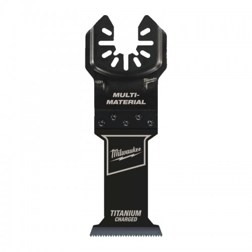 Полотно для мультитулу Bi-Metal Ti OPEN-LOK™ MILWAUKEE, 35х50мм, (мультиматеріал)