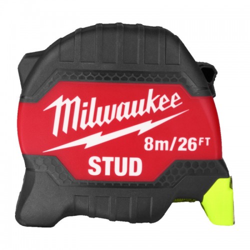 Рулетка магнітна STUD MILWAUKEE (Gen 3), 8м/26фт (33мм)
