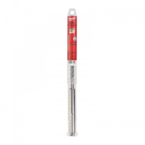 Бур SDS-MAX MX4 MILWAUKEE, Ø14, 0х340х200мм
