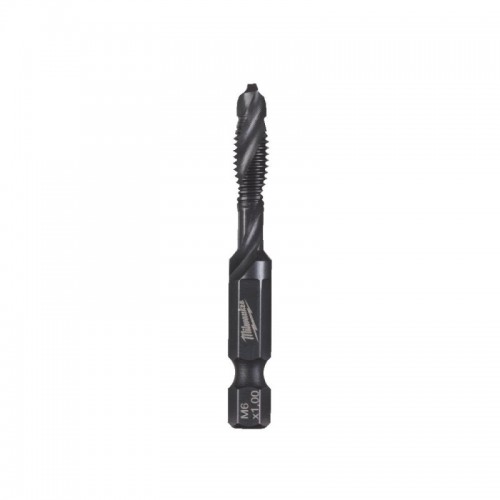 Свердло-мітчик 1/4 Hex комбінований 3-в-1 HSS-G MILWAUKEE, M6x57мм