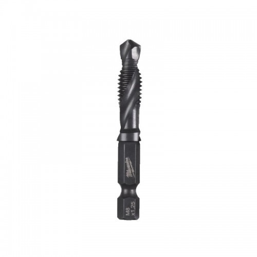 Свердло-мітчик 1/4 Hex комбінований 3-в-1 HSS-G MILWAUKEE, M8x57мм