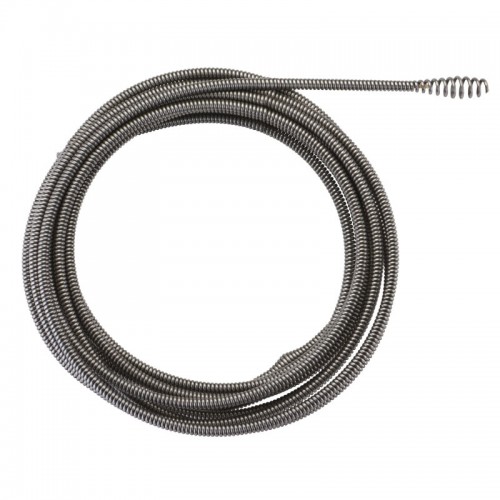 Тросик для прочищувальної машини 6мм x 7.6м spiral, bulb auger