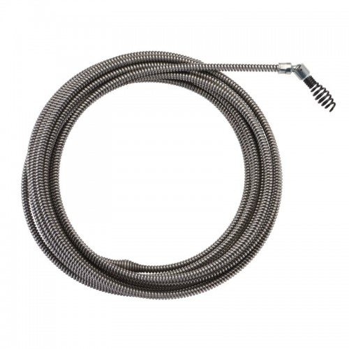 Тросик для прочищувальної машини 6мм x 7.6м spiral, pivot bulb auger