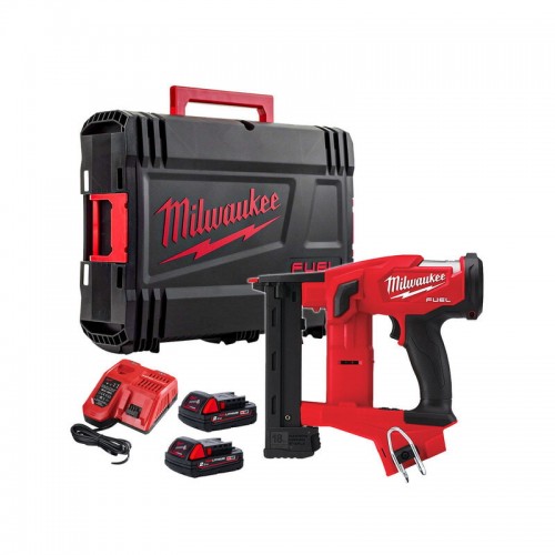 Степлер скобозабивний акумуляторний звужений безщітковий MILWAUKEE M18 FNCS18GS-202X